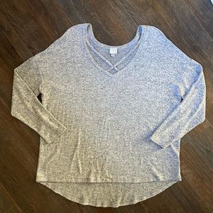 A New Day gray tunic top